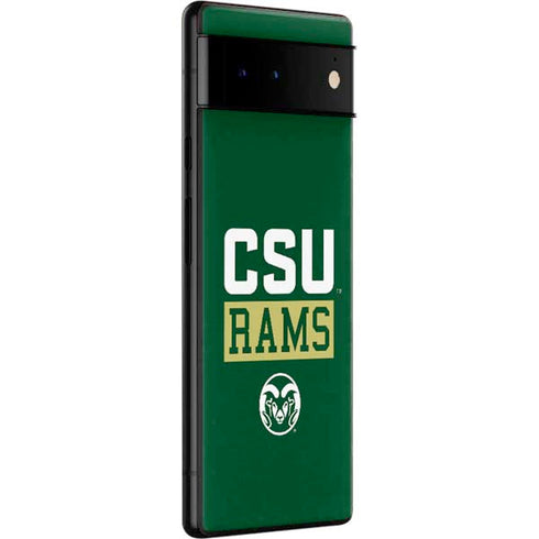 Colorado State University CSU Rams Google Pixel 6 Skin